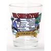 Washington State Elements Map Shot Glass