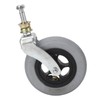 Wheelchair Replacement Wheel Grey 6 Inch PU Inflatable Universal Wheelchair