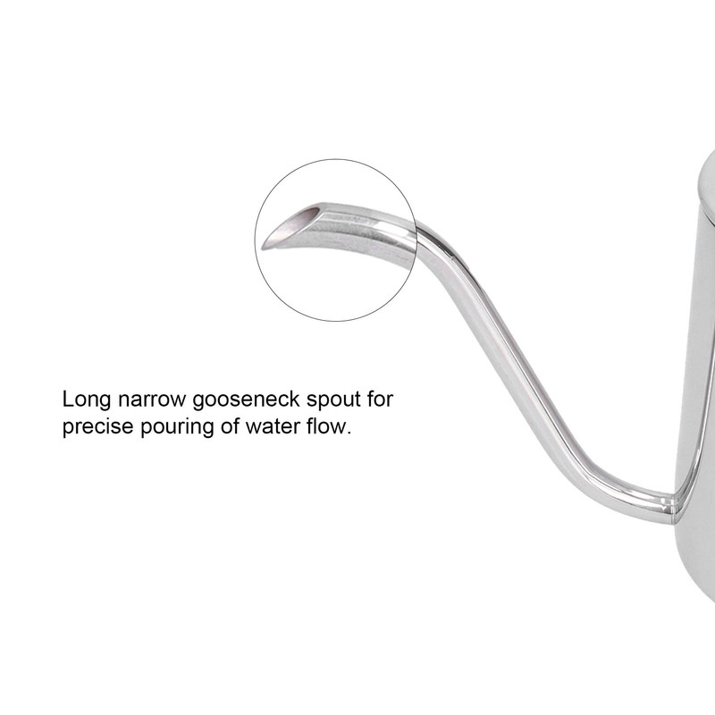 Hand Drip Coffee Pot Stainless Steel Coffee Pouring Kettle Pour