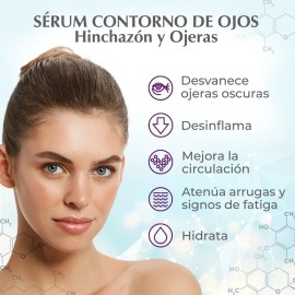 Sérum Ojos Marie d'Argan Ácido Hialurónico Antiedad Bolsa Ojeras