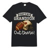 That's My Grandson Out There Funny Football Grandpa Grandma Comfort