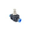 Throttle Check Valve with Plug-In Connection - Quick Connector -
