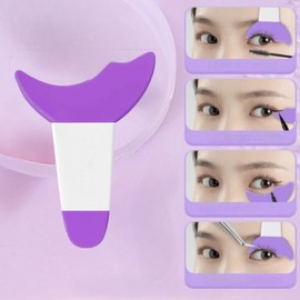 Eye Makeup Eyeliner Guard Mascara Guide Eyelash Tool Auxiliary 10ea