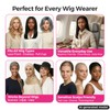 Labhairs Wig Grip Cap for Women, Lace Cap with 4x5