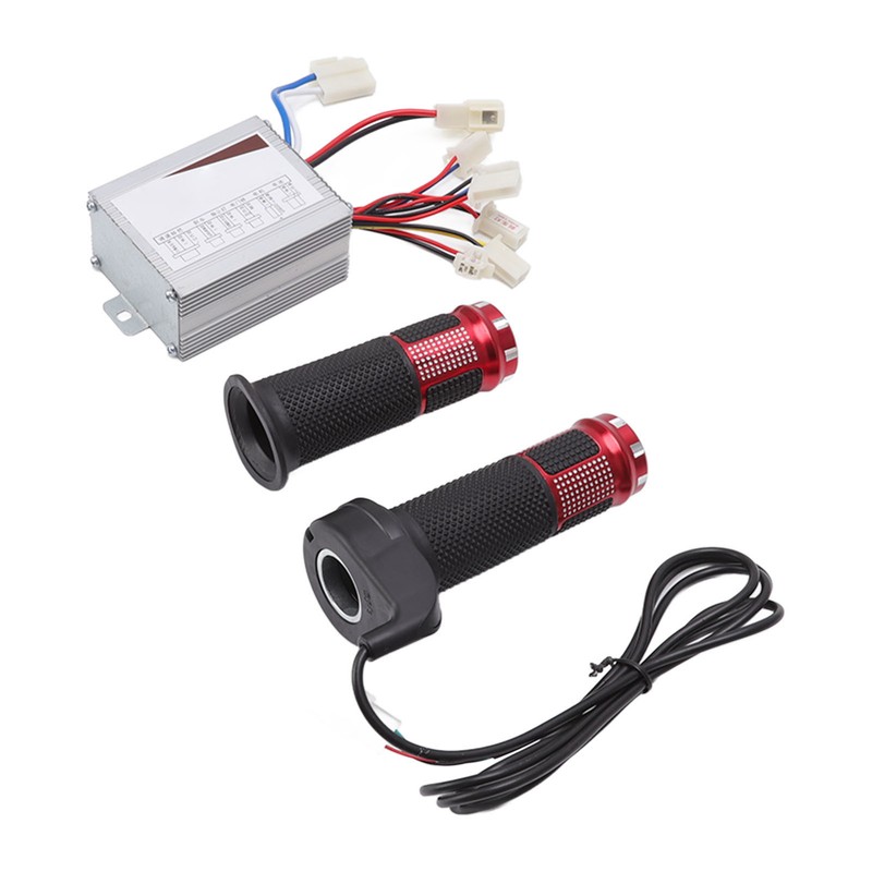 Brushed DC Motor Speed Controller 24V 350W With Throttle Grip