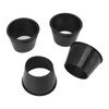 100PCS Net Cups with 100PCS Sponges Plastic Breathable Bottomless Garden