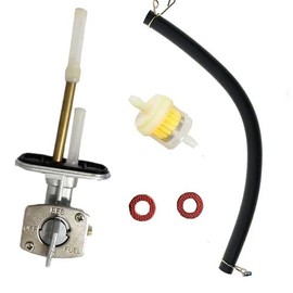 HQparts Fuel Switch Petcock Valve for Suzuki DR200 DR250 DR350 DR350S DR650S DRZ400 Quadrunner 160 230 250 LT160 LT230 LT250 Savage 650 LS650 LS650F LS650P Boulevard S400