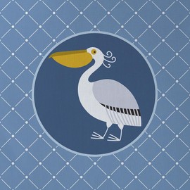 CafePress Pelican Bird 13"x13" Reusable Grocery Shopping Sling Tote Bag