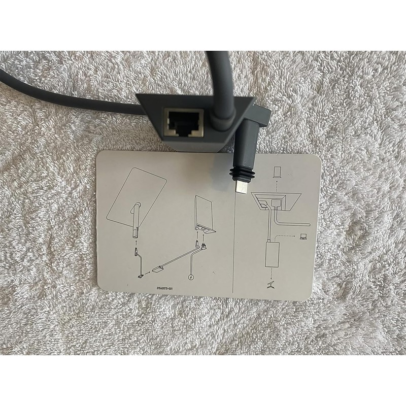 Starlink Ethernet Adapter for Wired External Network (01560575-001)