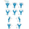 Dentojoy Autoclavable Dental/Orthodontic Impression Trays Pack of 10 Pcs