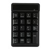 Wireless Number Pad Black 19 U Shaped Keys BT4.0 Battery