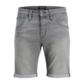 JACK & JONES Men's Shorts, Grey Denim/Pack:am 313, L