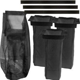 Prriudy Lint Bag for Dryer Vent Outdoor Vent Lint Bag Indoor Vent Lint Trap, 3 Packs