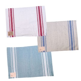 Placemats Set of 3,Cotton 100% Placemats, 12 x 18 Inches Table Mats,boy Girl(Natural line: 1346 (Set of 3))