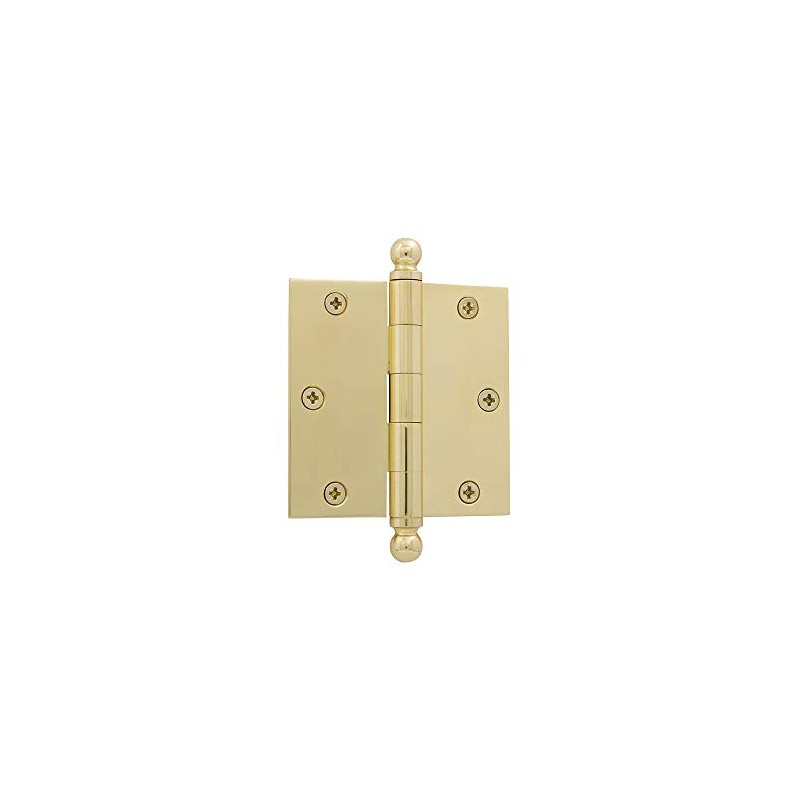 Nostalgic Warehouse 728348 3.5" Ball Tip Residential Square Corners Door