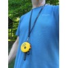 Educator Dog Trainer Nylon Lanyard Lead for Use with E-Collar