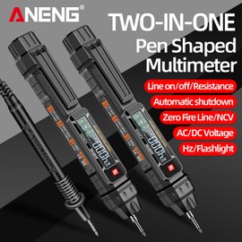 ANENG A3005A/B Digital Intelligent Professional Multimeter Sensor Pen Phase Sequence Tester AC Voltage Meter Non-Contact Voltmeter Electric Tool