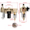 Heschen AC2000-02 Air Source Regulator 0-1 MPa PT 1/4 Inch