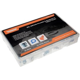 Dorman 990-600 Oil Drain Plug and Gaskets Tech Tray (23 SKUs / 79 Pieces), Universal Fit