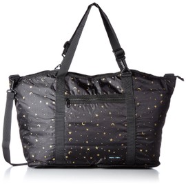Hapitas Folding Multi-Bag, Carry-On, Various Patterns, 7.7 gal (22 L), 13.8 inches (35 cm), 1.3 lbs (0.62 kg), starry black