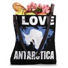 I Love Antarctica Map Iceberg Explorers Tote Bag