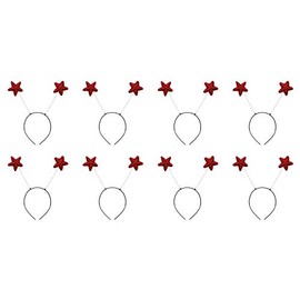 Zac's Alter Ego Pack of 8 Glitter Star Head Boppers