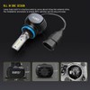 BEAMTECH 9005 H11 Bulbs Combo, S1 Series Fanless Fog Light