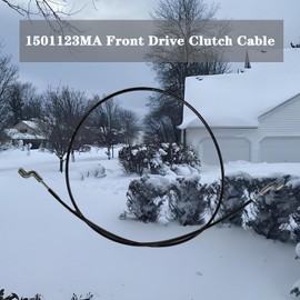 Toolyuan 1501123 1501123MA Front Drive Clutch Cable for Murray Craftsman Wheel Drive 2-Stage Snowblower Snow Thrower Replace MT1501123MA