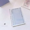 Luksnoc Clear Seal Pad, Girls, Removable, Trifold, A7 Seal Binder,