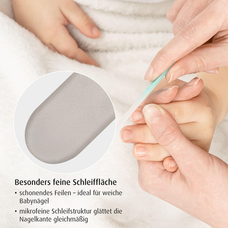 Reer PremiumCare 81043 Baby Glass Nail File, Made in the
