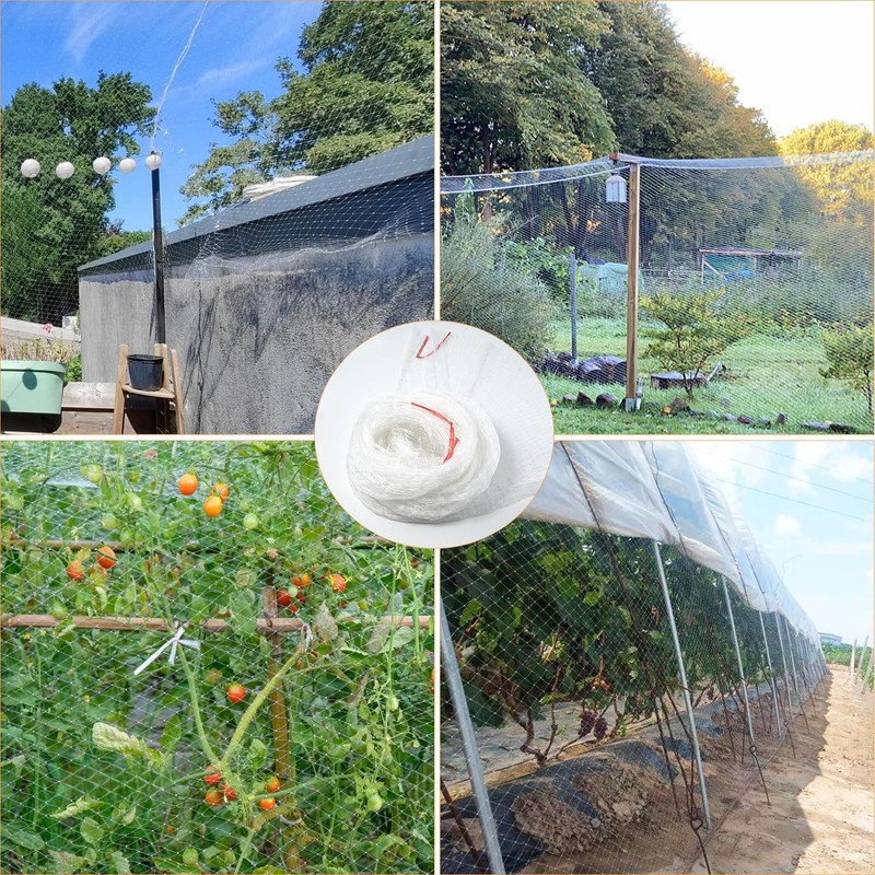 LINSOCLE Bird Protection Net 5 x 5 m, Stable Bird