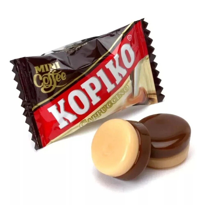 Kopiko Coffee & Cappuccino Candy Variety Pack 4.23 oz each