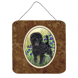Caroline's Treasures SS8151DS66 Affenpinscher Aluminum Metal Wall or Door Hanging Prints, 6 x 6, Multicolor