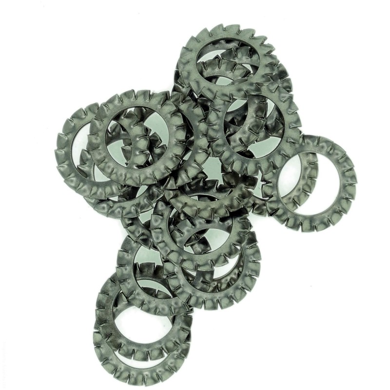 M30 (30mm) Shakeproof Washer (External Serrated) - Stainless Steel (A2)
