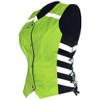 Missing Link Women's G2 D.O.C. Reversible Safety Vest (Black/HiViz Green,