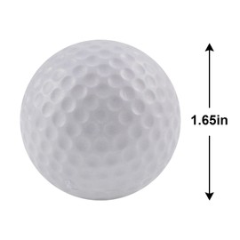 KOFULL Foam Golf Practice Balls, Rubber Soft Practice Golf Balls Bulk Backyard Indoor Outdoor Training