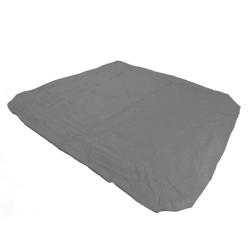 SPA Cover Square Waterproof 190 Silver Coated Polyester Taff Weather