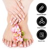 240 Pcs French Tip Nail Stickers Manicure Strips White Self-Adhesive