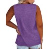Plus Size Tank Tops for Women Summer Sleeveless Henley T-Shirts