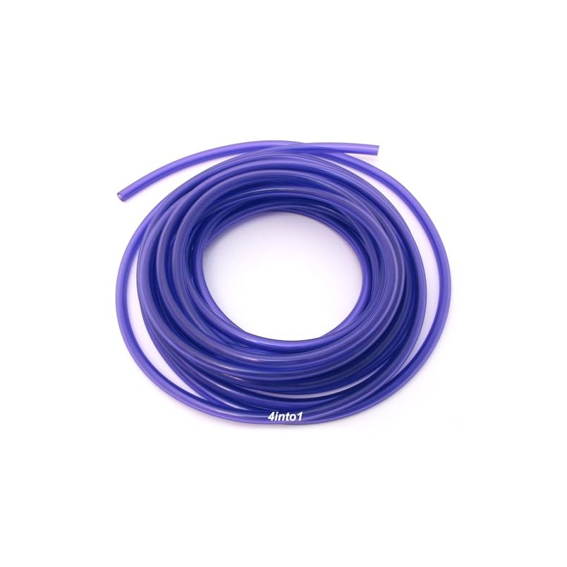 Helix Clear Purple 1/4" Polyurethane Fuel Line - 5' Feet