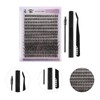 KESYOO 1 Set Thick False Eyelashes Individual Eyelashes Without Glue