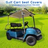 VKGUG 3 Pack Golf Cart Front Seat Covers Staple On