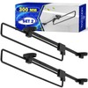 Set of 2 Clothes Rails, Extendable Wardrobe 300 mm, Extendable