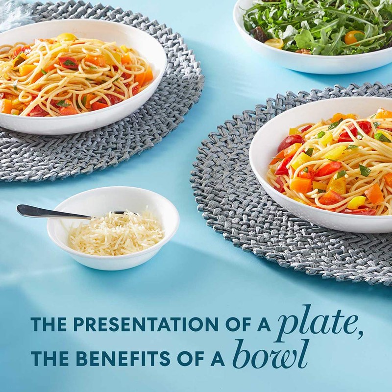 Corelle 4-Pc Versa Bowls for Pasta Salad and More, Service