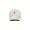Polo Fashion Signature Pony Adjustable Beige Cotton Hat