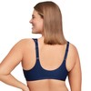 Glamorise Women's Bra, Navy print, 100D