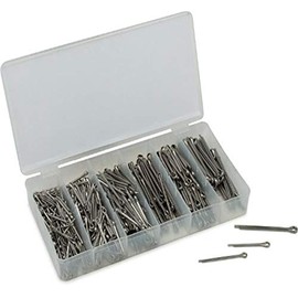 Tekz 45245 Large SS Cotter Pin Assortment - 555 Piece