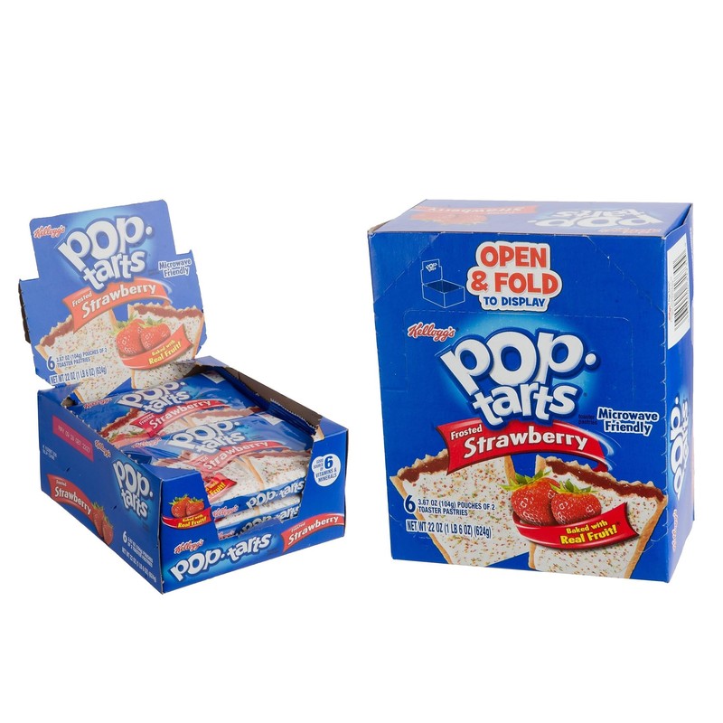 Pop tart Strawberry 6, 2ct