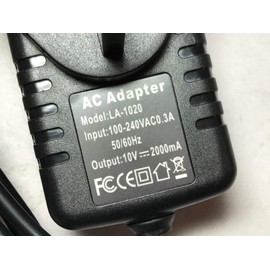 Replacement for 10V 500mA 1A 1.5A 2A AC-DC Adaptor Power Supply 4.8mm x 1.7mm
