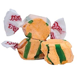 Taffy Town Saltwater Taffy- Chili Mango | Gourmet Taffy| Nougat-Style Candy| Soft & Delicious| Sumer Snack Treats| Party Good Candies| 2.5lbs